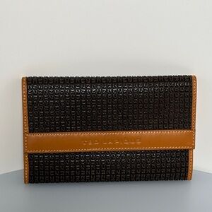 Ted Lapidus NEW Brown and Tan Wallet